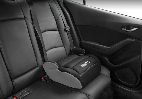 Réhausseur bas SPARCO noir/gris ECE R129 ISIZE