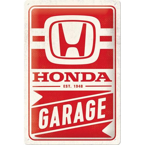 Tin Sign 20X30Cm Honda Am - NOSTALGIC ART Garage