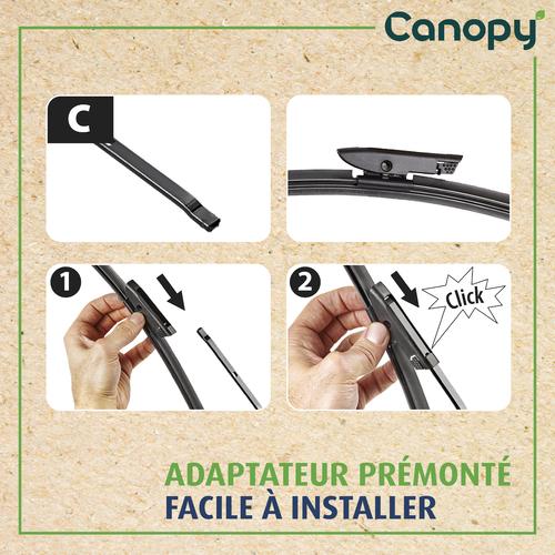 1 Balai d'essuie-glace VALEO Canopy CAN16 350mm