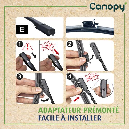 1 Balai d'essuie-glace VALEO Canopy CAN47 475mm 