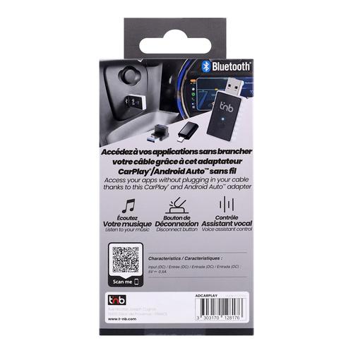 Adaptateur sans fil  TNB CarPlay & Android auto 