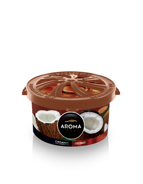 Désodorisant AROMA CAR organic coconut 40g