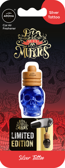 Wood dia de los muertos silver AROMA tatoo 6,5ml