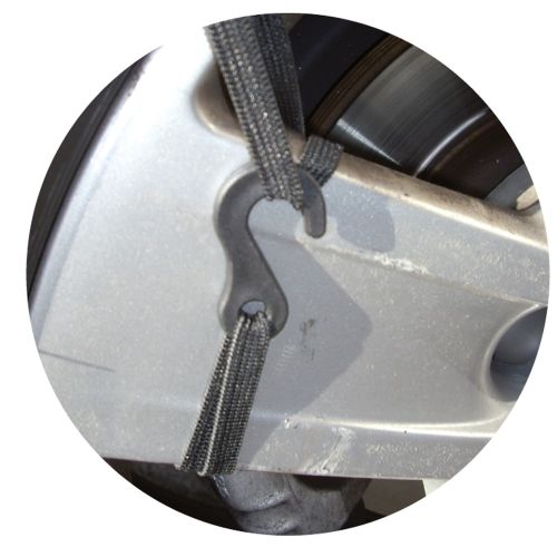 Bache de voiture CUSTOMAGIC Express Taille S : 259x147x51cm